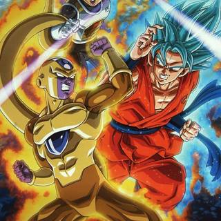 Goku Freezer wallpaper