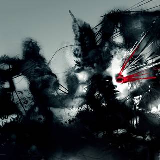 Dark paint wallpaper