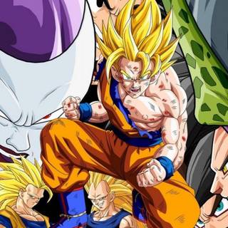 Goku Freezer wallpaper