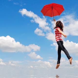 Umbrella 4k wallpaper