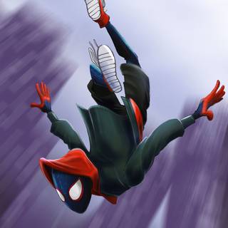 Miles Morales iPhone 4k wallpaper