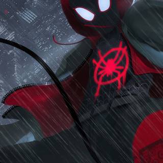 Miles Morales iPhone 4k wallpaper