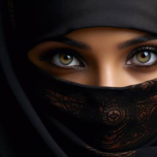 Islamic girl 4k wallpaper
