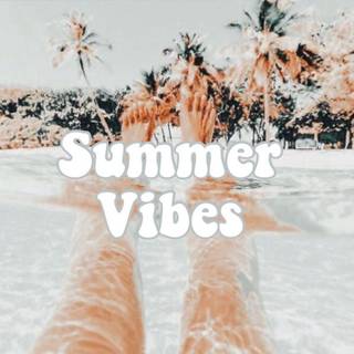Summer preppy vibes wallpaper