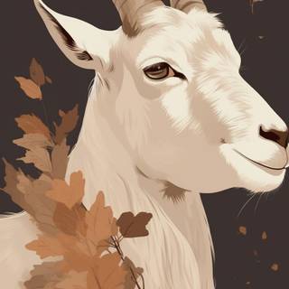 Goat phone wallpaper