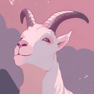 Goat phone wallpaper