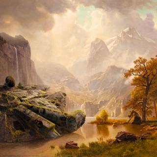 Star Wars nature wallpaper