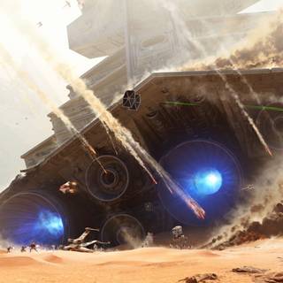 Star Wars nature wallpaper