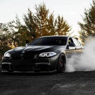 BMW burnout wallpaper