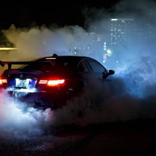 BMW burnout wallpaper