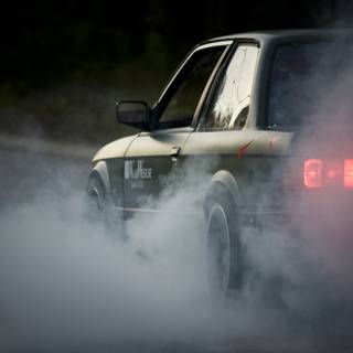 BMW burnout wallpaper