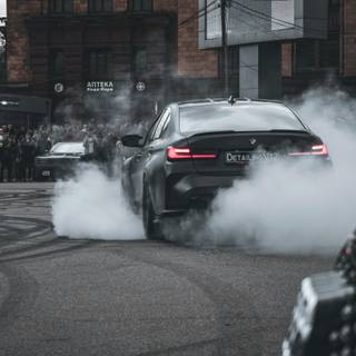 BMW burnout wallpaper