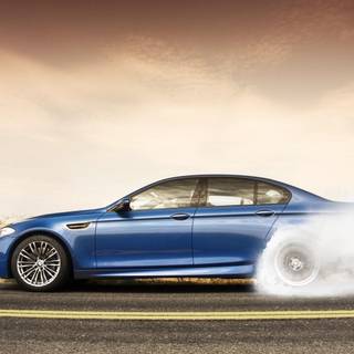 BMW burnout wallpaper