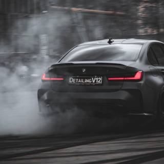 BMW burnout wallpaper