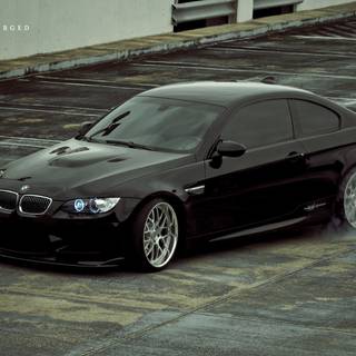 BMW burnout wallpaper