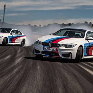 BMW burnout wallpaper