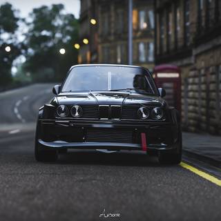 BMW burnout wallpaper