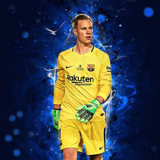 Ter Stegen 4k wallpaper