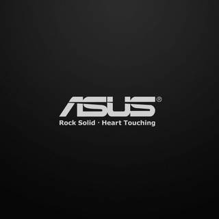 White Asus wallpaper