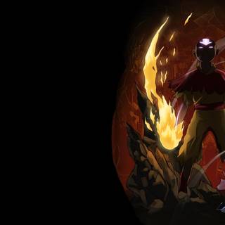 Avatar Aang 4k wallpaper