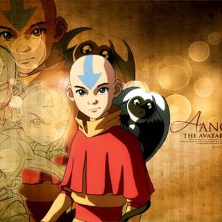 Aang Avatar Airbender wallpaper