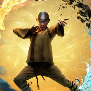 Avatar Aang 4k wallpaper