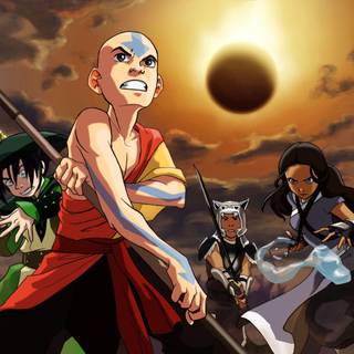 Avatar Aang 4k wallpaper