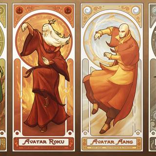 Avatar Aang 4k wallpaper