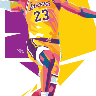 Lakers iPhone 14 Pro Max wallpaper