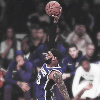 Lakers iPhone 14 Pro Max wallpaper