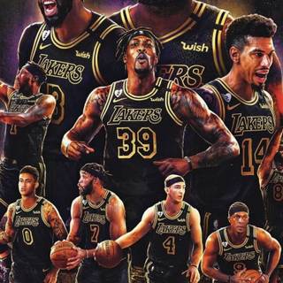 Lakers iPhone 14 Pro Max wallpaper