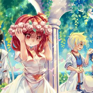 Ren Hakuryuu wallpaper