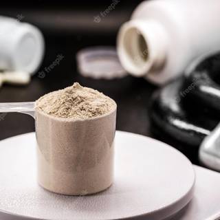 Protein powder wallpaper