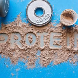 Protein powder wallpaper