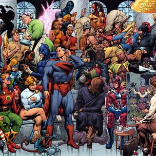 Comic pages wallpaper