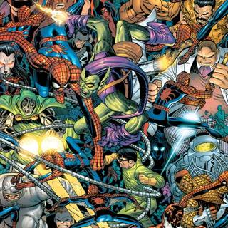 Comic pages wallpaper