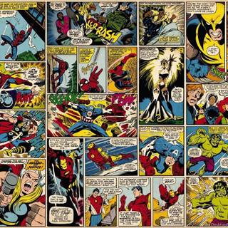 Comic pages wallpaper