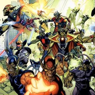 Comic pages wallpaper