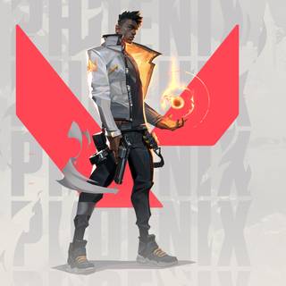 Phoenix Valorant 4k wallpaper