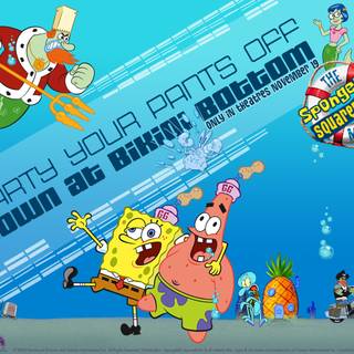 The SpongeBob SquarePants Movie wallpaper