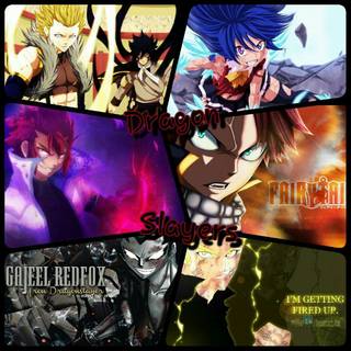 Fairy Tail Dragon Slayers wallpaper