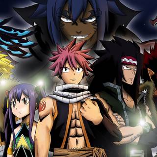 Fairy Tail Dragon Slayers wallpaper