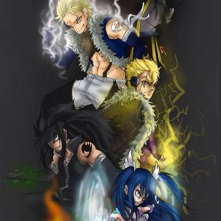 Fairy Tail Dragon Slayers wallpaper