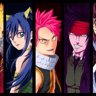Fairy Tail Dragon Slayers wallpaper