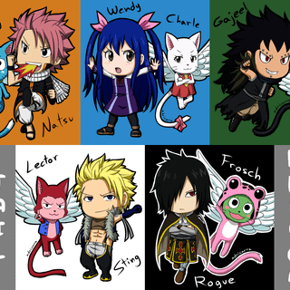 Fairy Tail Dragon Slayers wallpaper