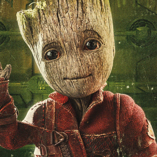 Stitch and Groot wallpaper