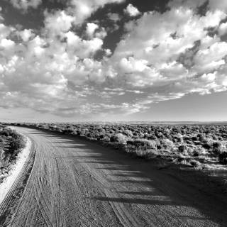 Barren land wallpaper