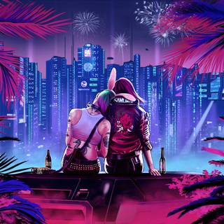 Cyberpunk 4k HD wallpaper