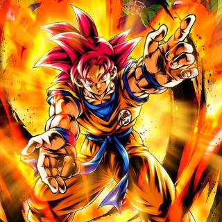 Goku SSG 4k wallpaper