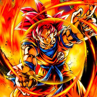 Goku SSG 4k wallpaper